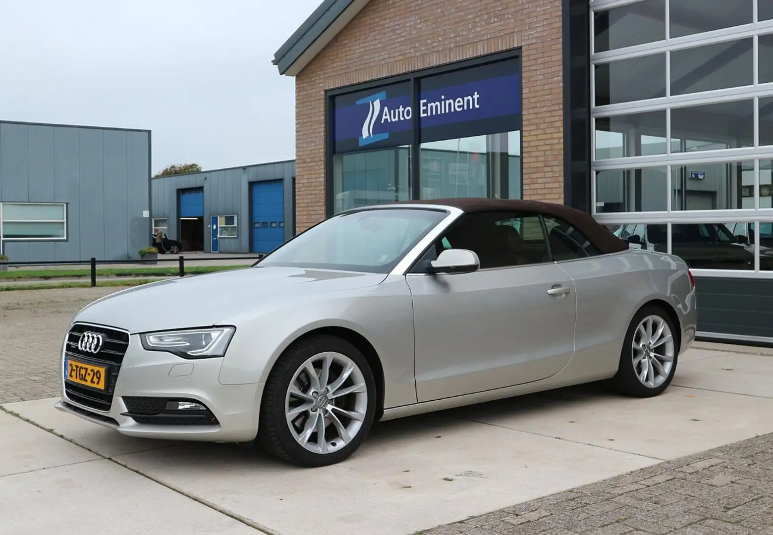 Audi A5 Cabriolet 2.0 TFSI quattro S-tronic Nekverwarming Grijs - 1