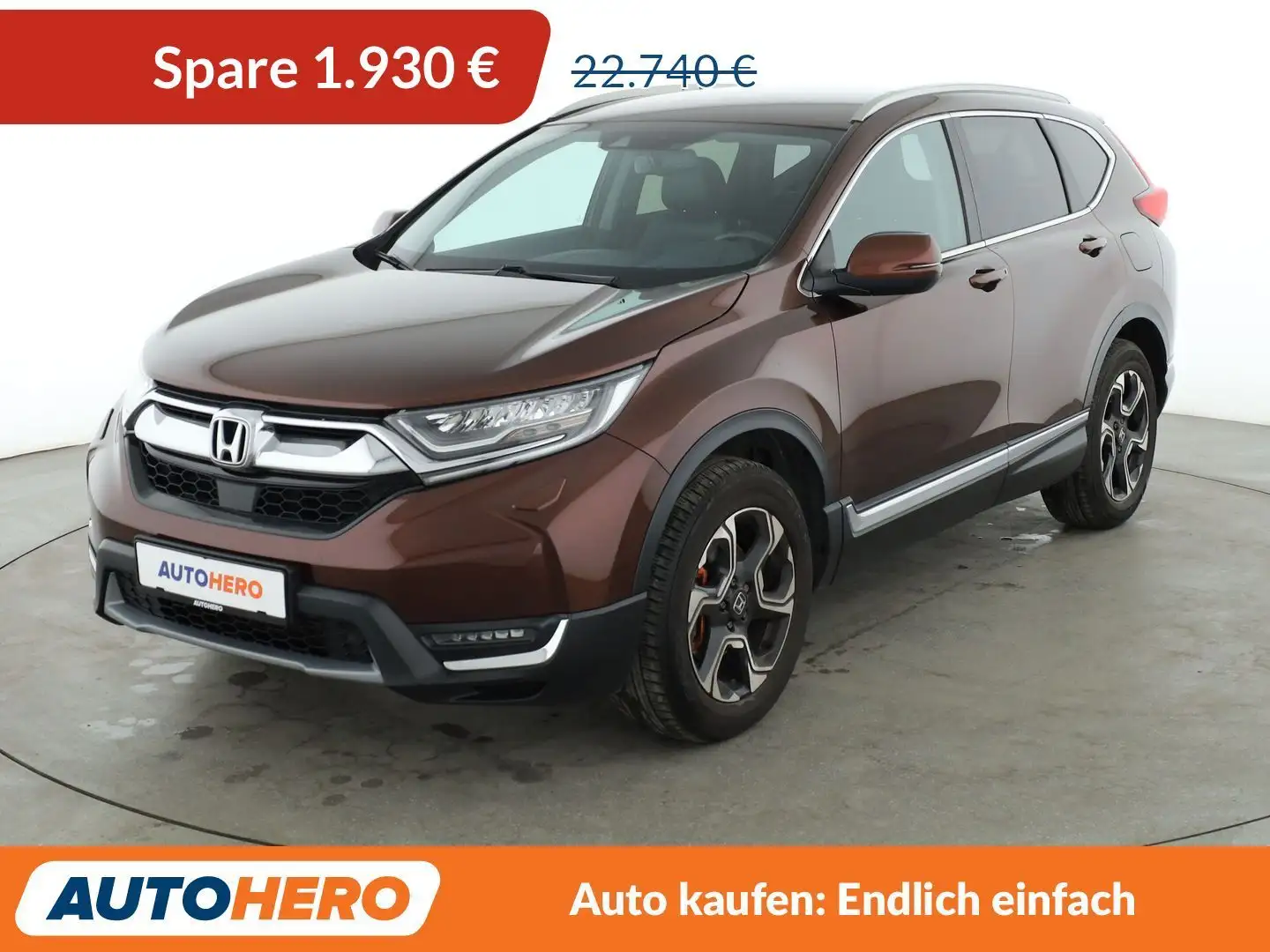 Honda CR-V 1.5 Turbo Lifestyle 4WD*NAV*LED*ACC*CAM*PDC*SHZ*BT Braun - 1