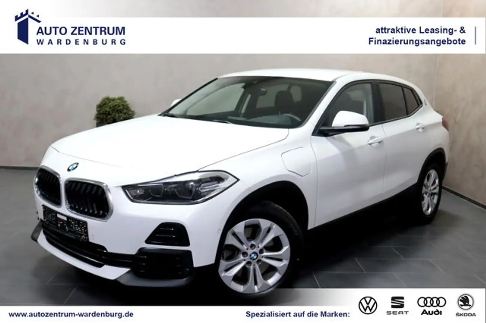 BMW X2 xDrive 25e Aut. Advantage CAM LED NAVI SHZ Weiß - 1
