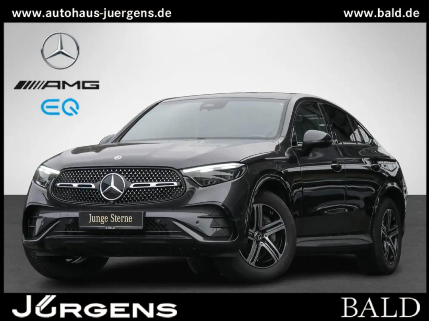 Mercedes-Benz GLC 300 4MATIC Coupé +AMG+MBUX+Sitzklima+Pano Grau - 1