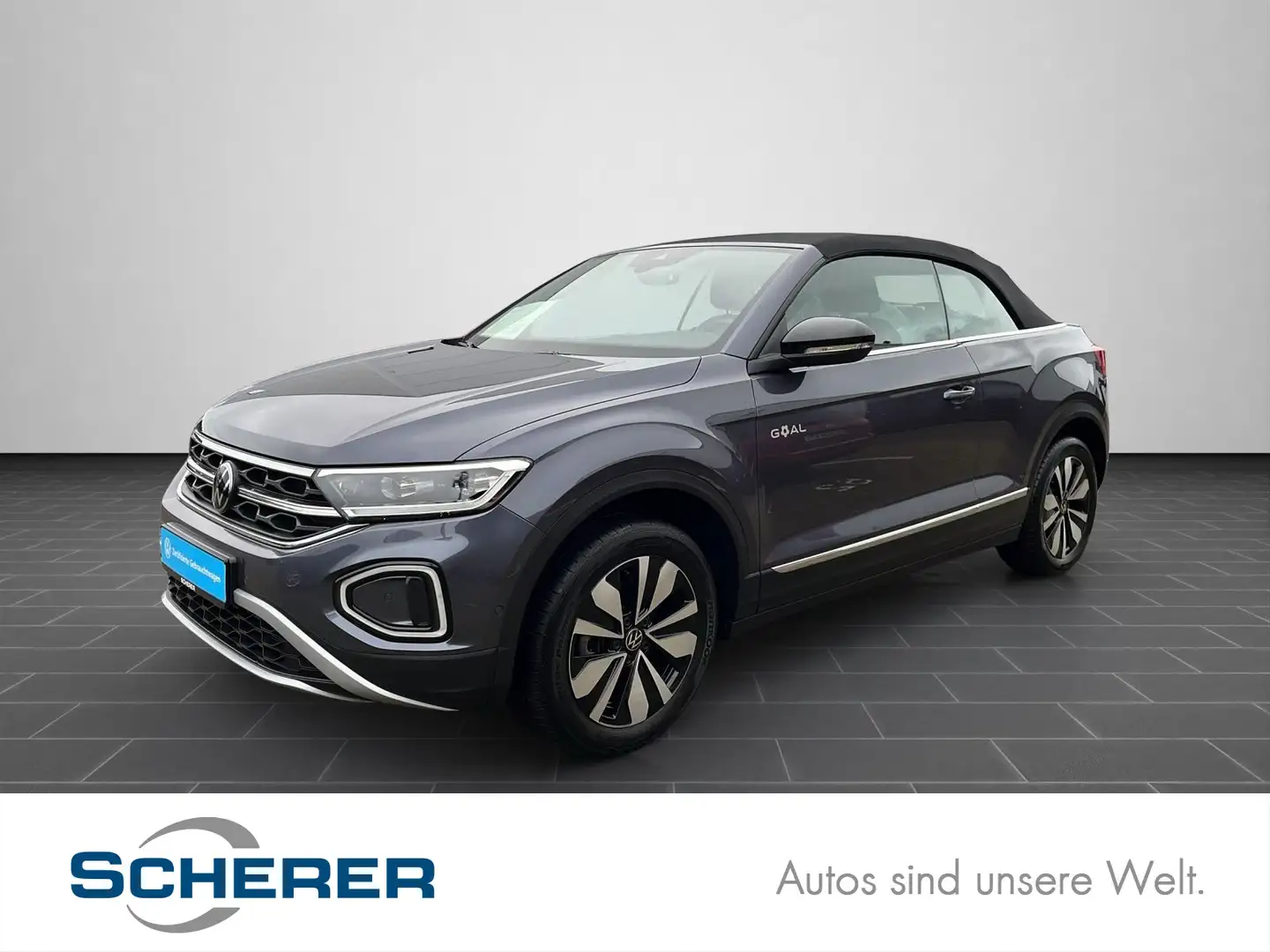 Volkswagen T-Roc 1.5 TSI GOAL LED/SItzehizung vo. Grau - 1