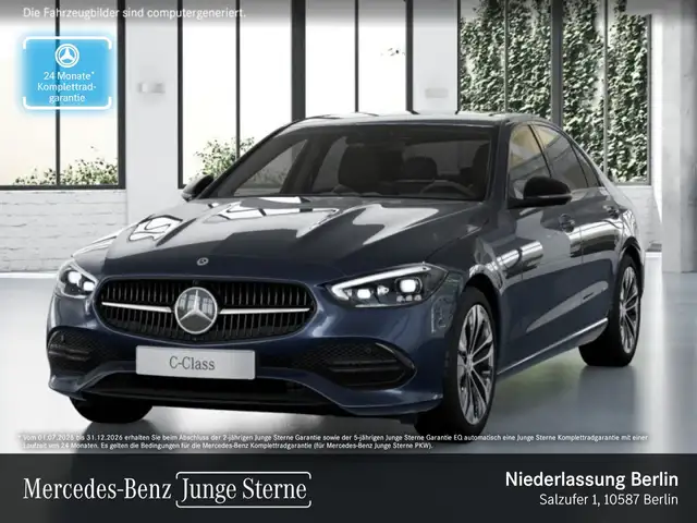 Mercedes-Benz C 180 AVANTG+NIGHT+360+KEYLESS+9G