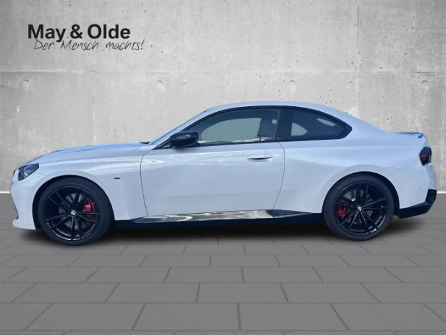 BMW 220 d Coupe M-Sport Pro LED Navi HuD Kamera DAB Weiß - 2