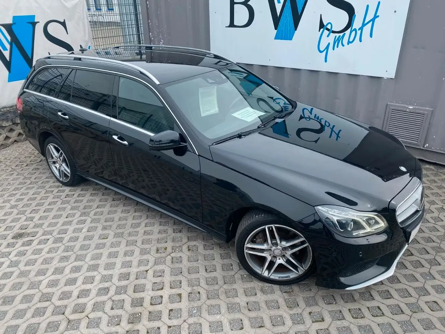Mercedes-Benz E 350 T BT AMG 4M Totw./Spur/DAB/AHK/360°/LED/TV Noir - 2