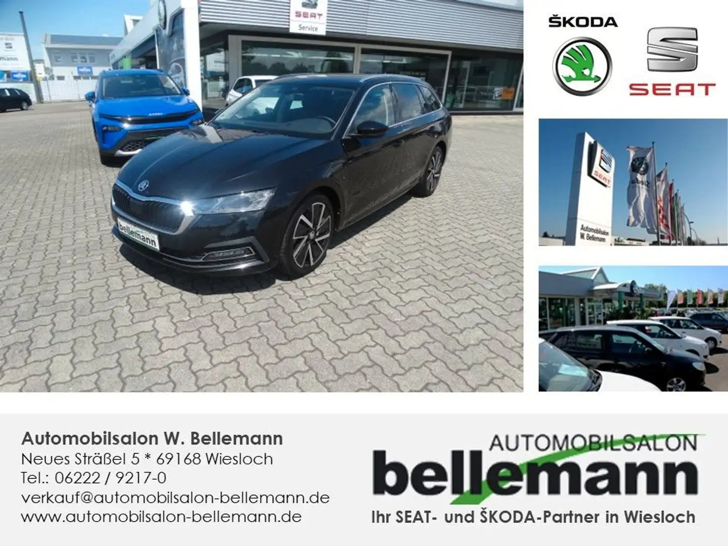Skoda Octavia Combi Style iV Schwarz - 1