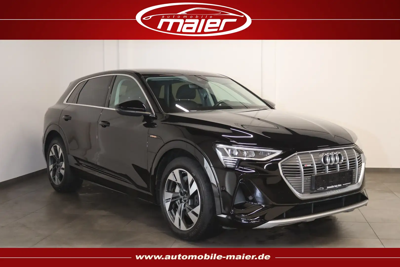 Audi e-tron 50 quattro S line Virtual-KAM-LED-NAV-SHZ Schwarz - 1