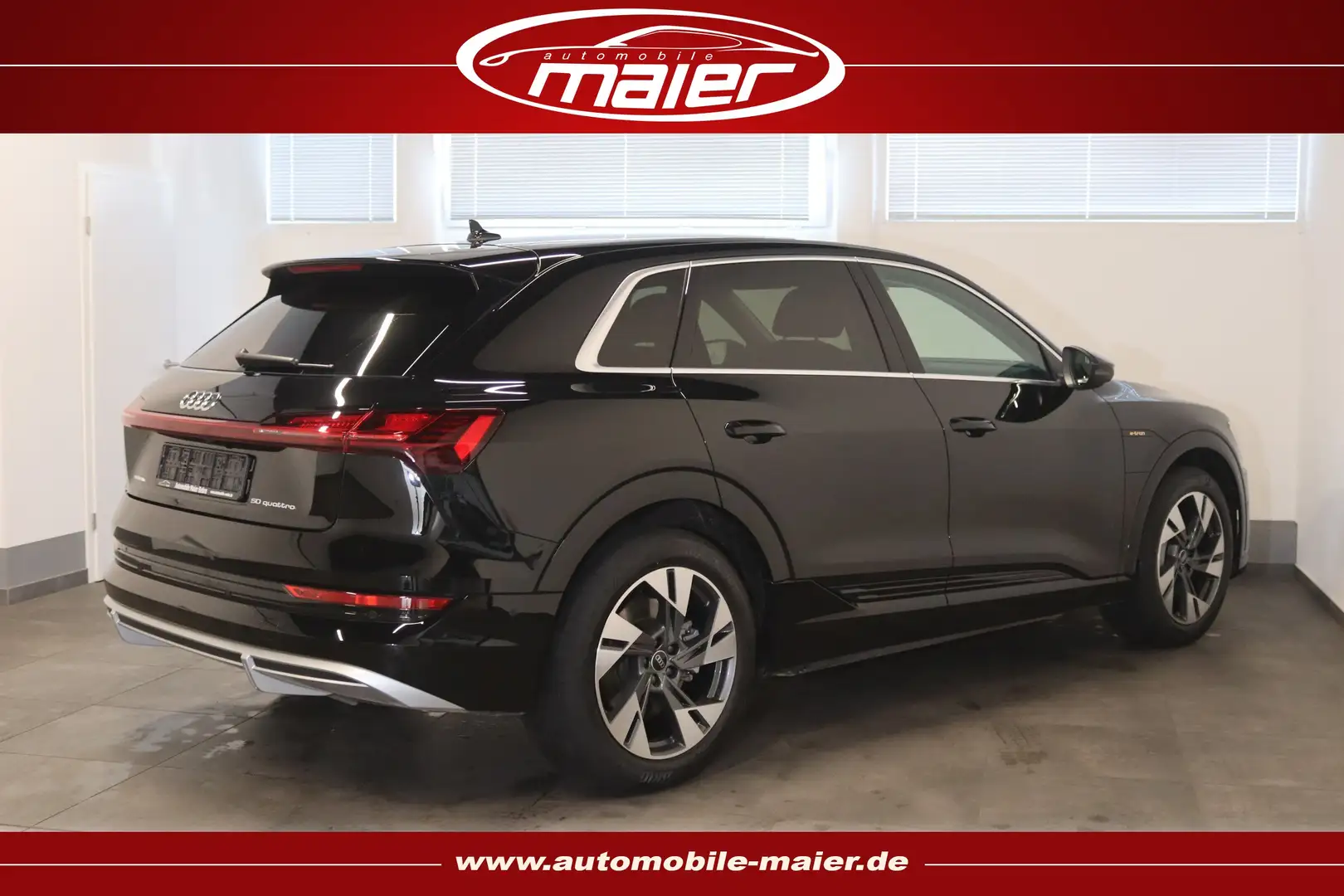 Audi e-tron 50 quattro S line Virtual-KAM-LED-NAV-SHZ Schwarz - 2