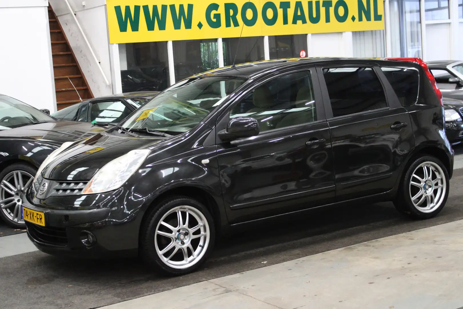 Nissan Note 1.6 Acenta Airco, Isofix, Lichtmetalen velgen crna - 1