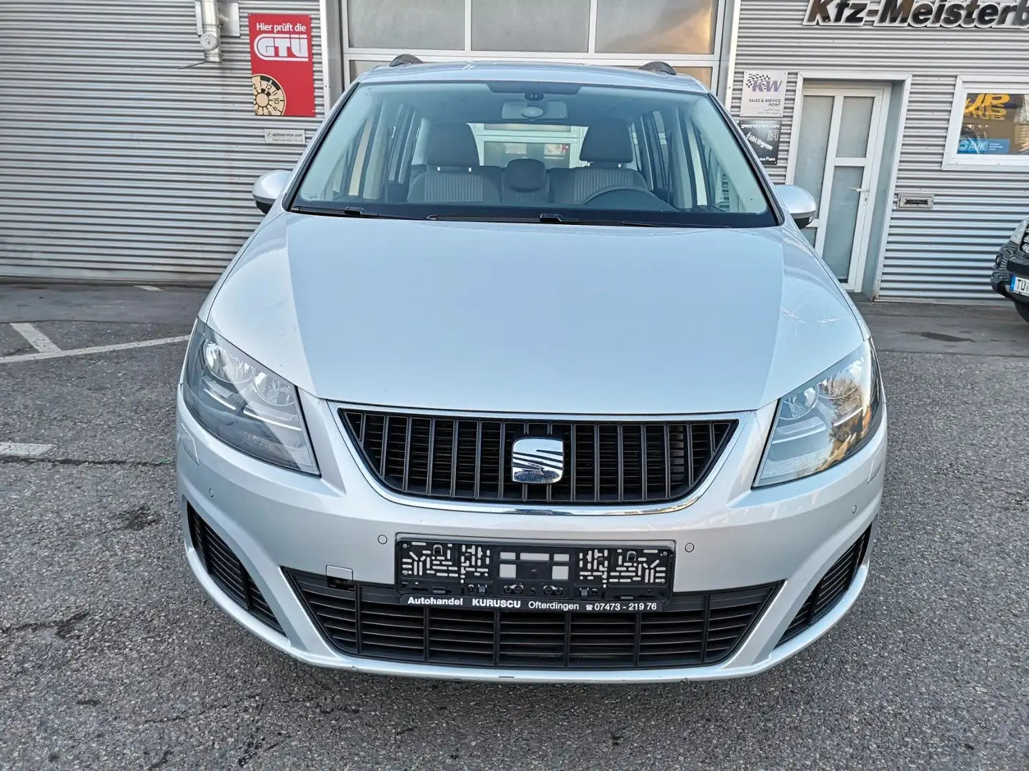 SEAT Alhambra 2.0 TDI Reference 7-Sitzer Scheckheft Silber - 2
