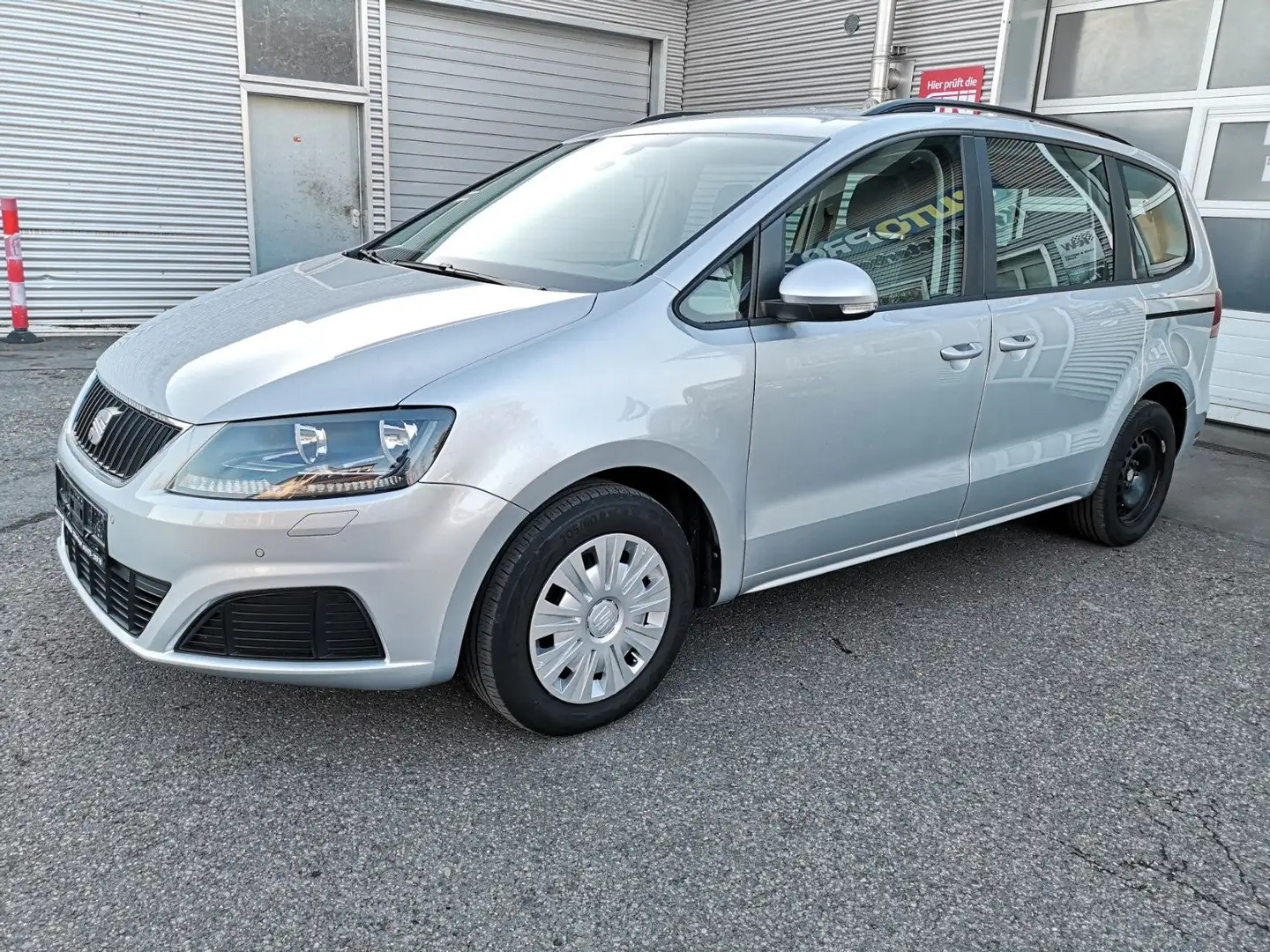 SEAT Alhambra 2.0 TDI Reference 7-Sitzer Scheckheft Silber - 1