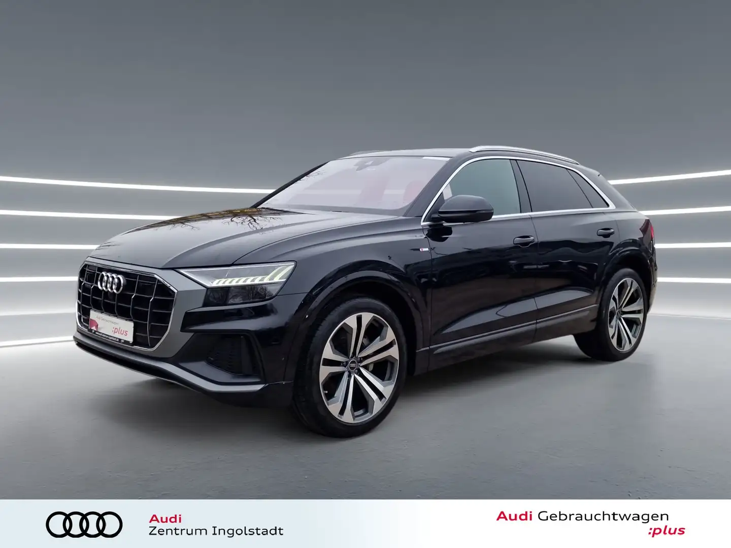Audi Q8 50 TDI S line qu PANO Massage MATRIX Luft 22" Schwarz - 1