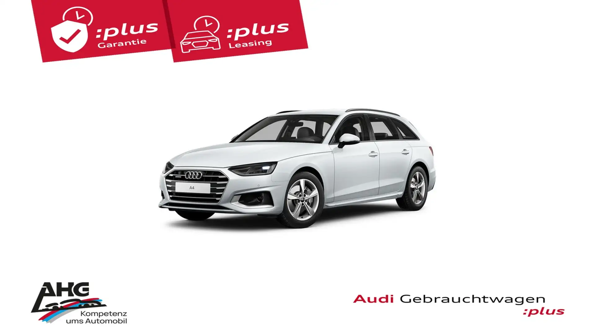 Audi A4 Avant 40 TFSI quattro advanced Weiß - 1