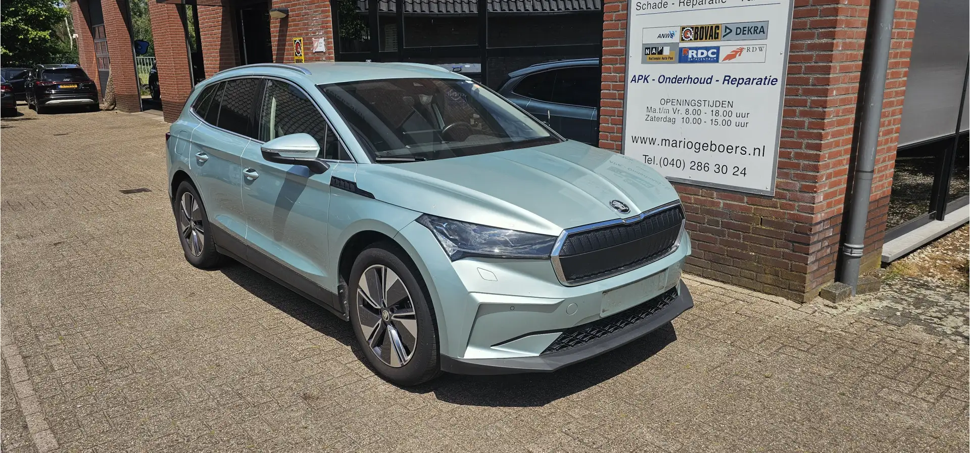 Skoda Enyaq iV 80 | ACC | Trekhaak | Leder | Blu/Azzurro - 1