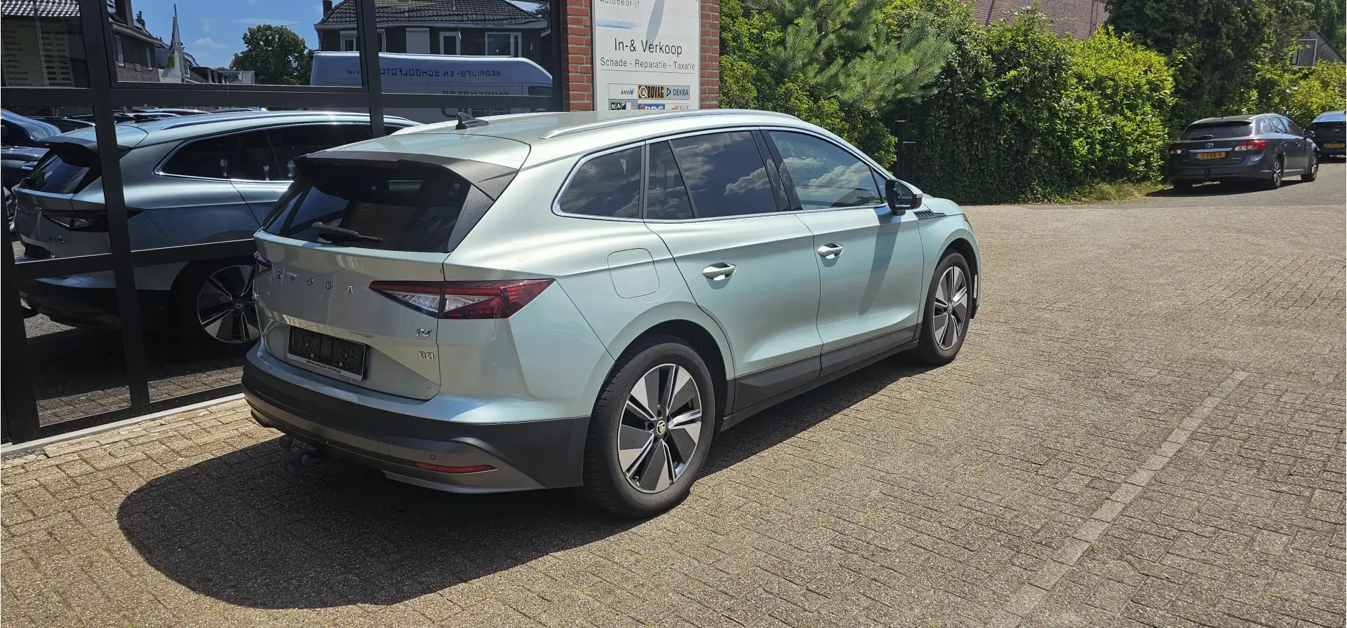 Skoda Enyaq iV 80 | ACC | Trekhaak | Leder | Blu/Azzurro - 2