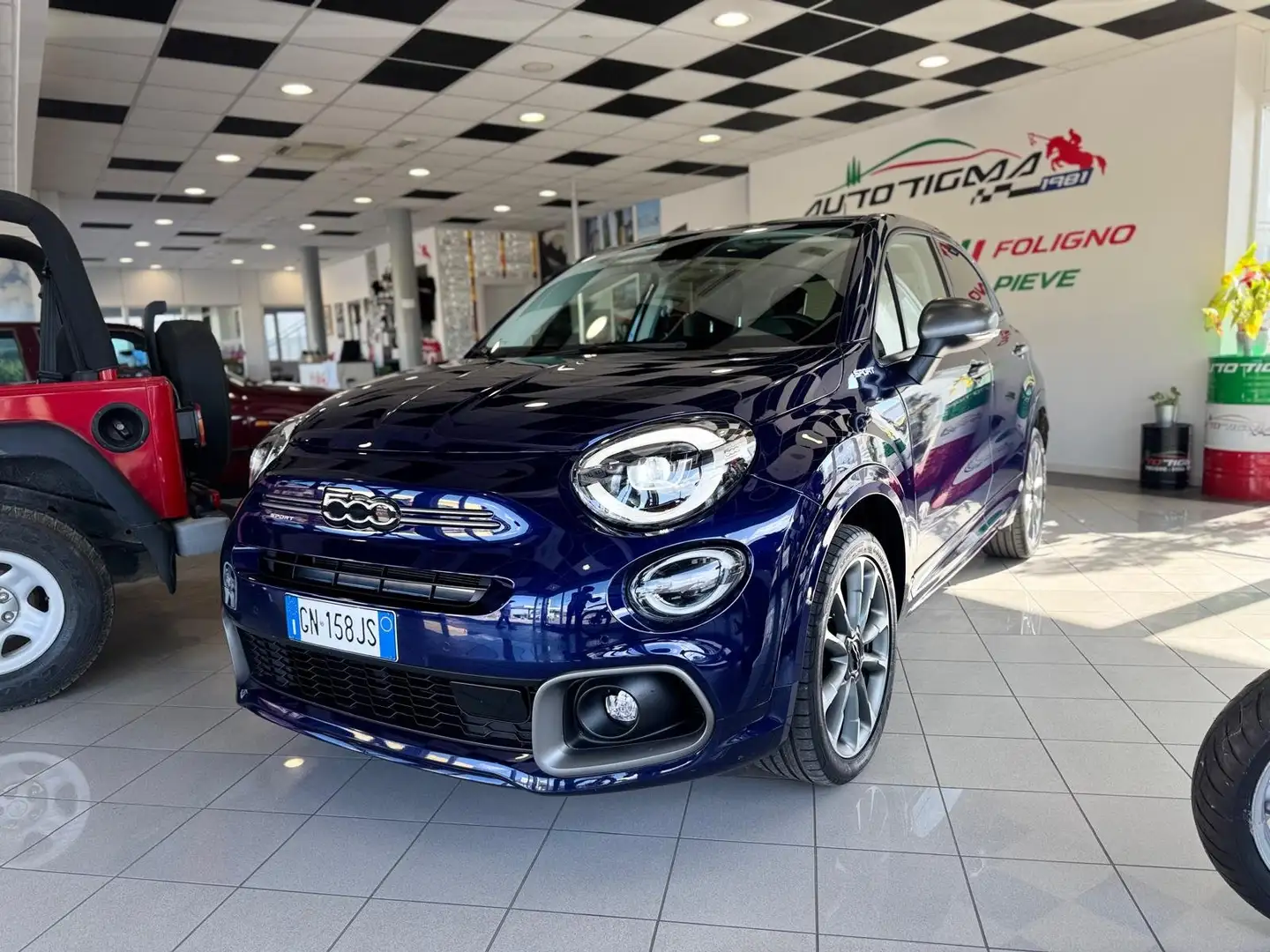 Fiat 500X 500X 2022 1.3 mjet Sport 95cv Blu/Azzurro - 1