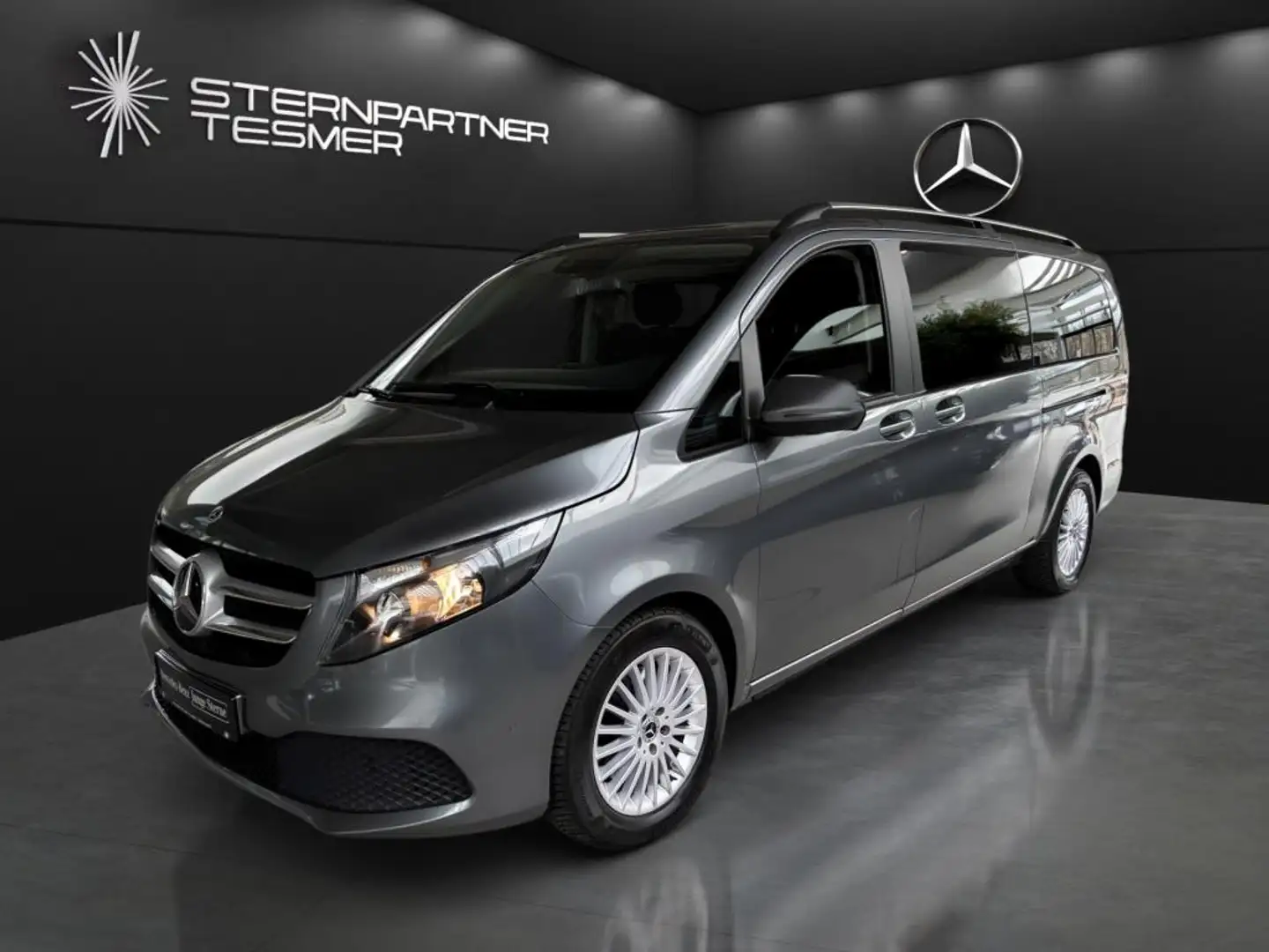 Mercedes-Benz V 220 d Edition Extralang +KAMERA+NAVI+AUT+DAB Gris - 2