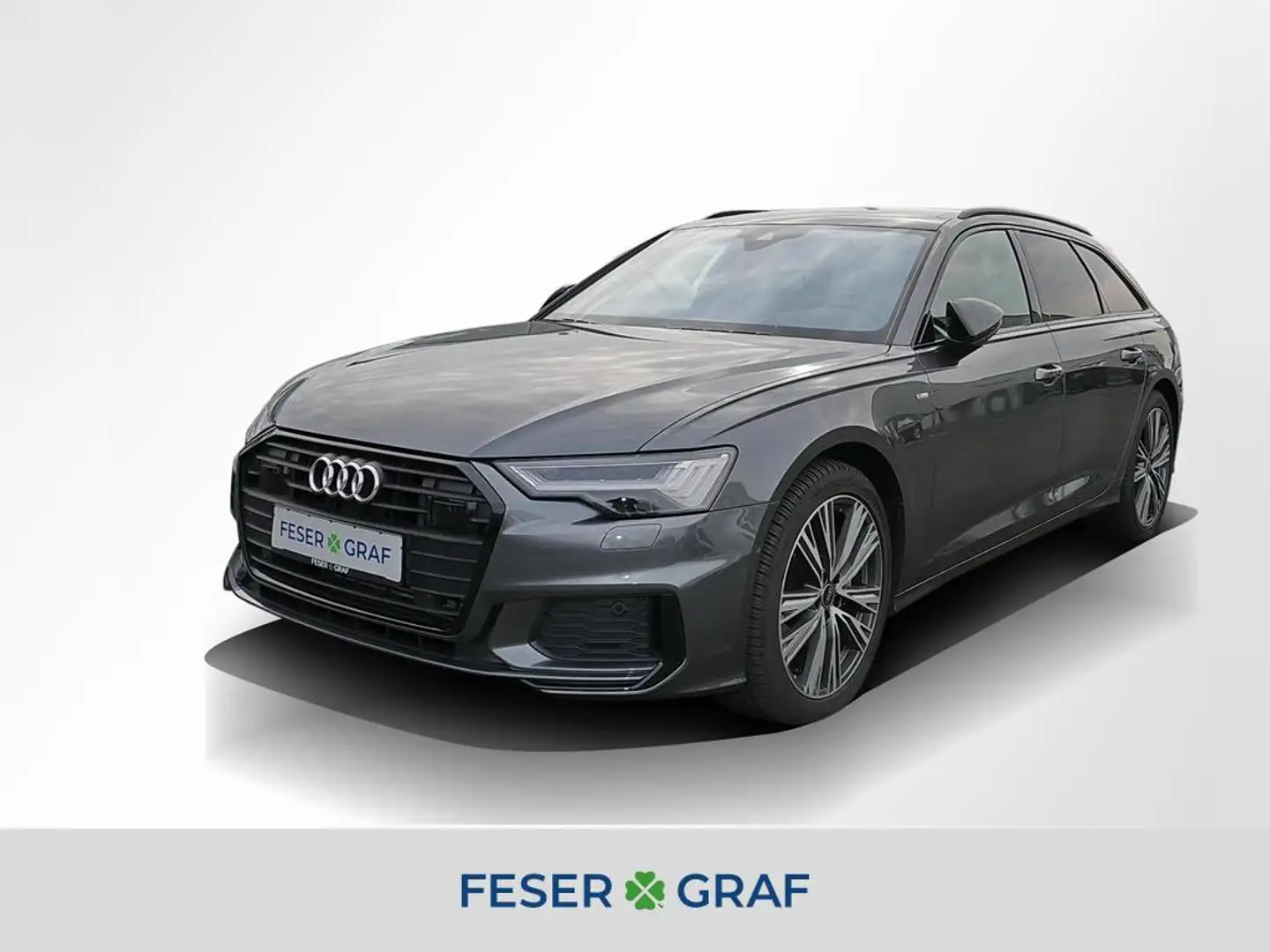 Audi A6 A6 Avant 45 TFSI S line ext. AHK Matrix Pano Grau - 1