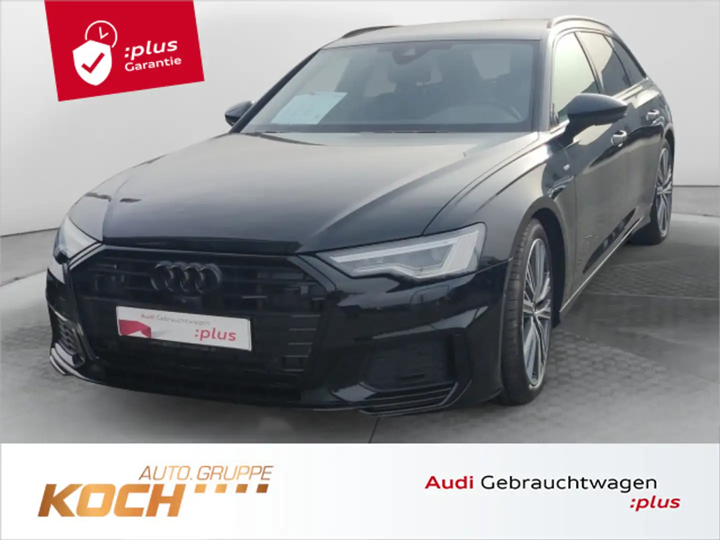 Audi A6 55 TFSI e q. S-Tronic S-Line, Matrix, A Zwart - 1