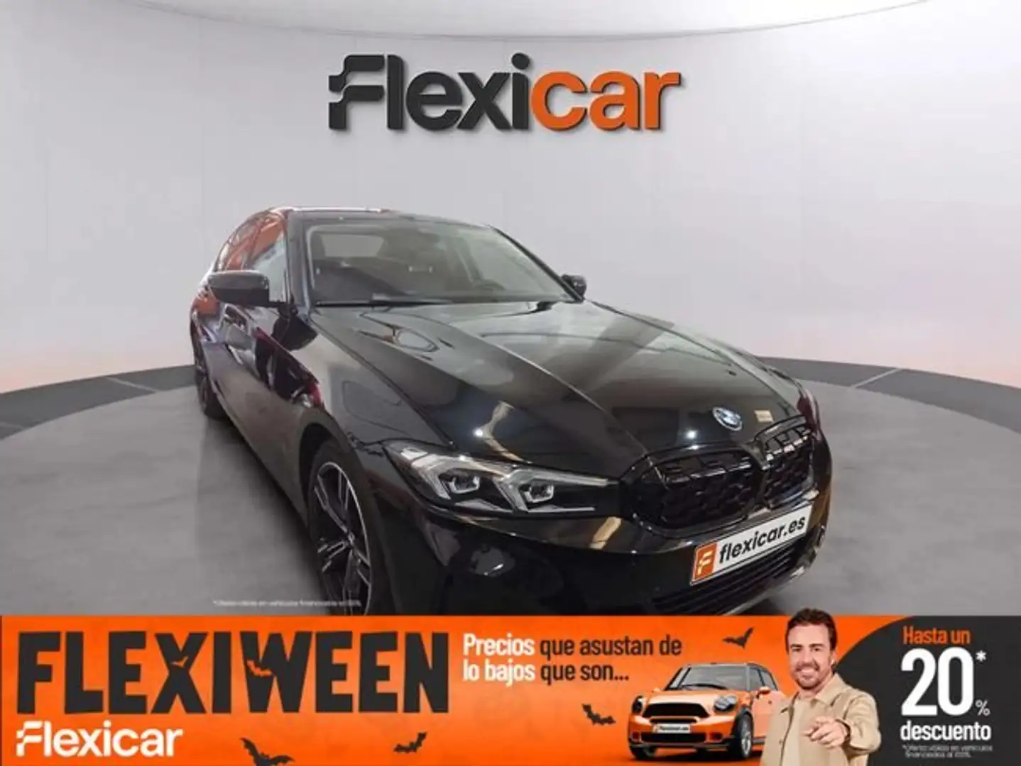 BMW 318 318d Auto. Negro - 1