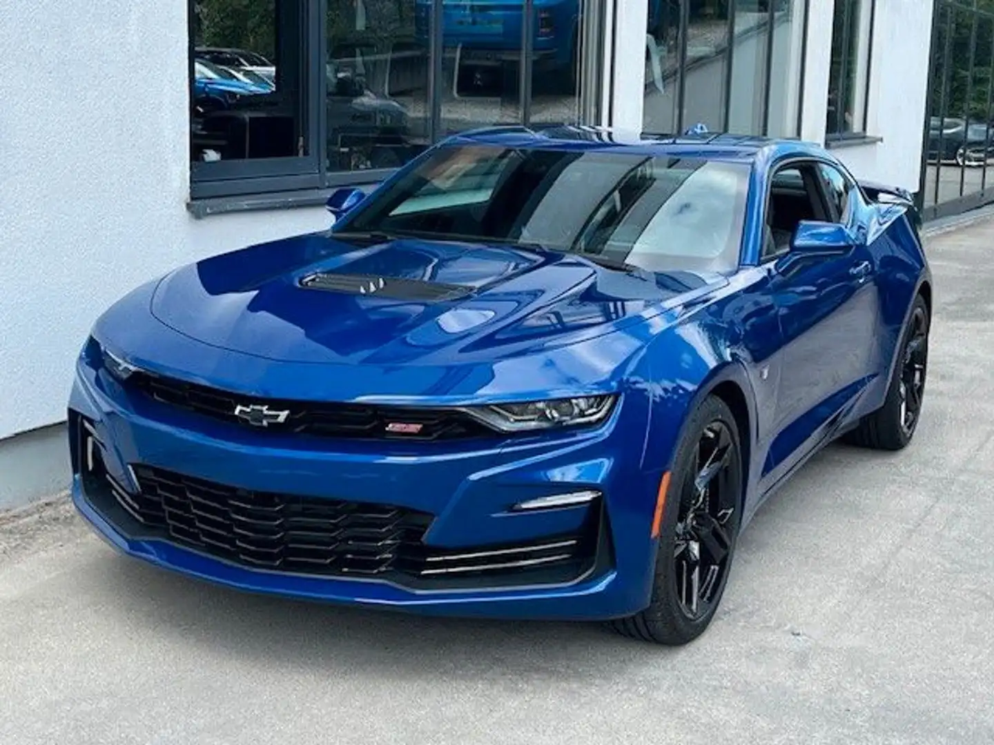 Chevrolet Camaro Coupe SS 6.2 V8 Klappe-Recaro 3.99% Blau - 2