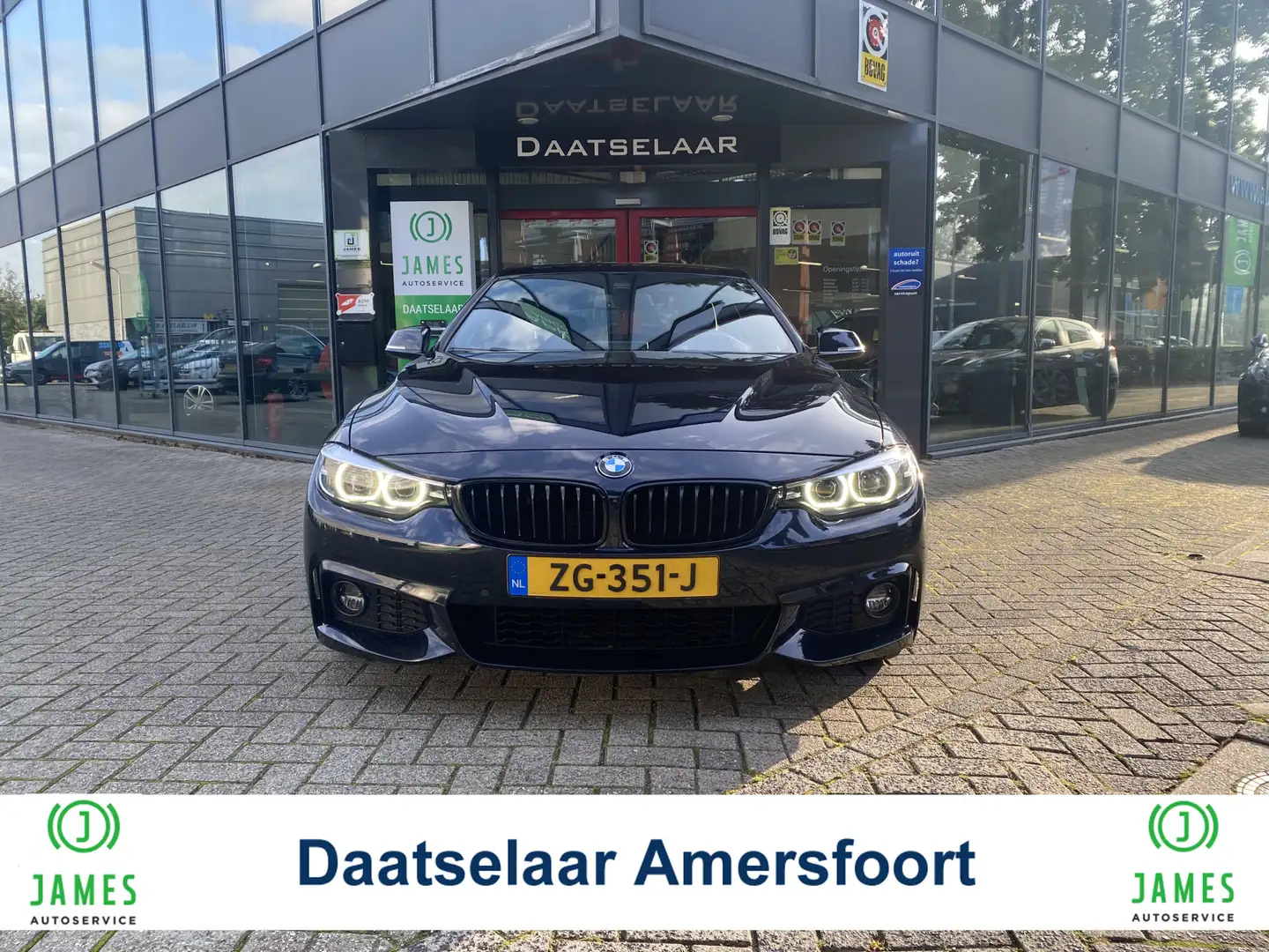 BMW 420 4-serie Gran Coupé 420i High Executive M-Pack Blauw - 1