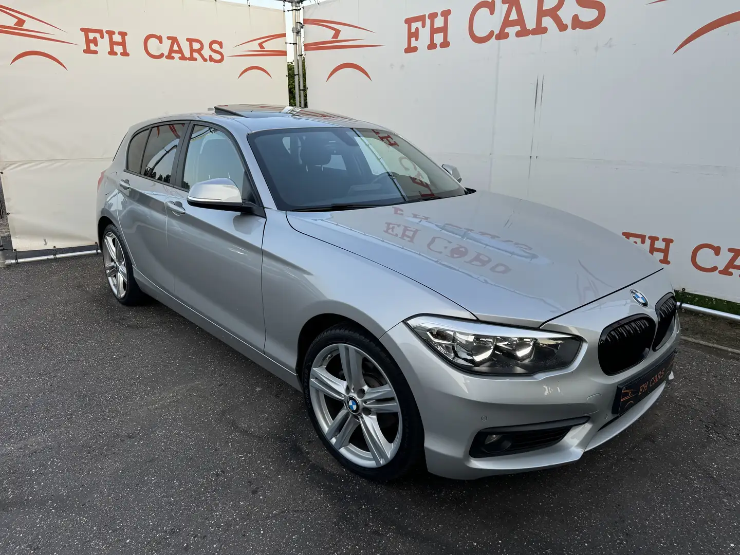 BMW 116 i *FACELIFT* LED * EURO 6B * OPEN DAK * Gris - 2