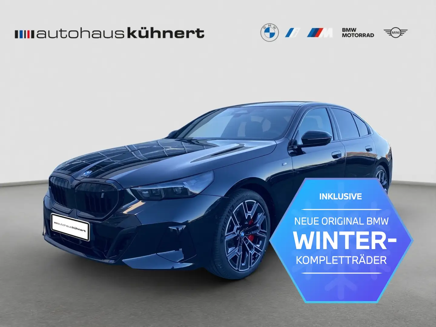 BMW i5 xDrive40 Lim Elektro M-Sport UPE 92.790 EUR Zwart - 1