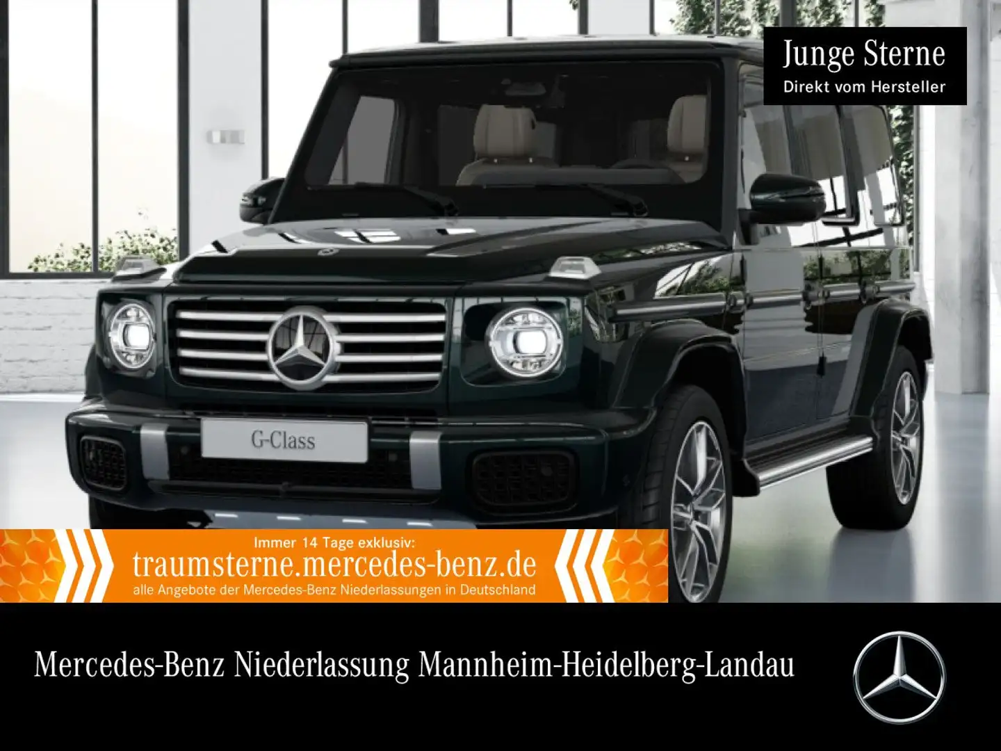 Mercedes-Benz G 500 Exclusive Burmester 3D AMG 360° Multibeam 9G Vert - 1