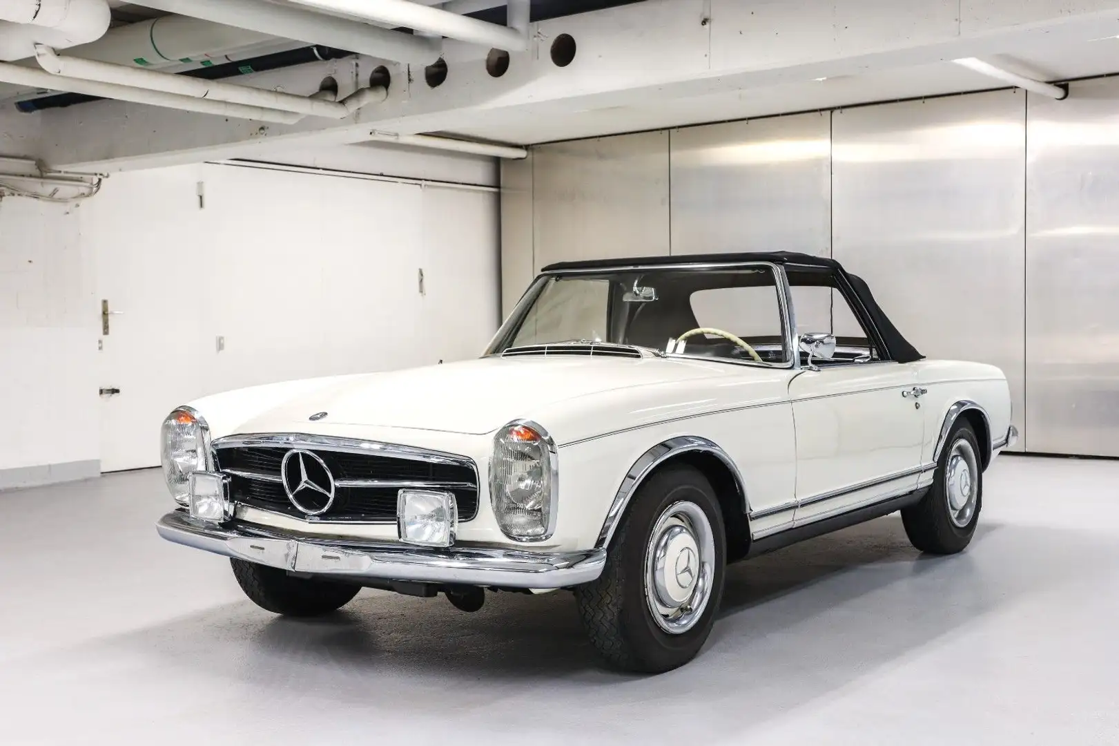 Mercedes-Benz 230 SL  seit 1972 in letzter Hand volle Historie Beyaz - 1