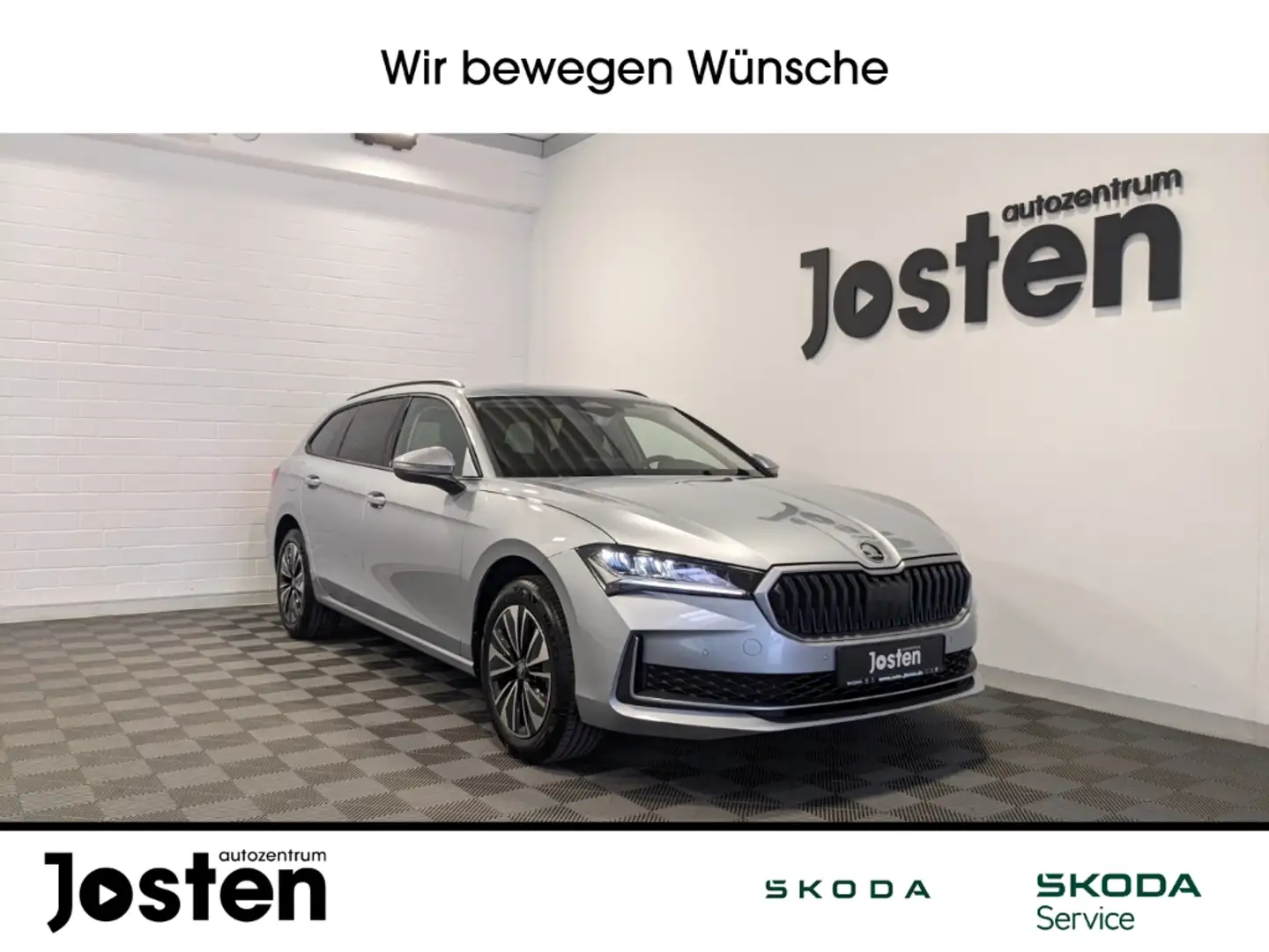 Skoda Superb Combi Selection 2.0TDI DigitalCockpit+ LED Winter Zilver - 1