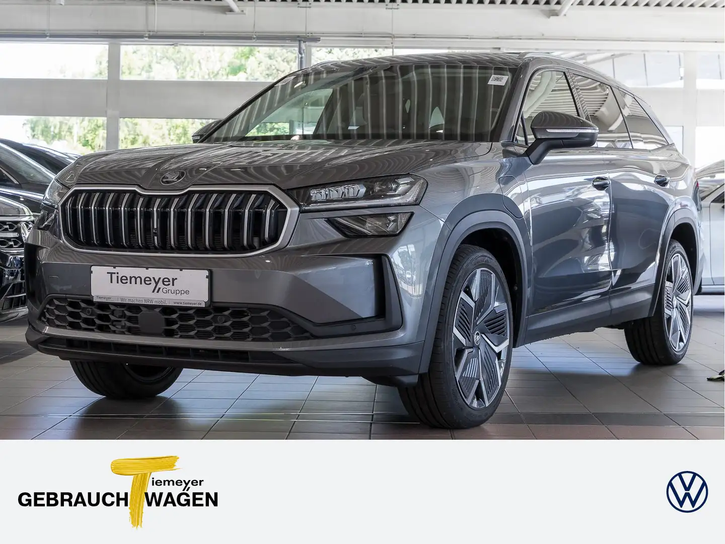 Skoda Kodiaq iV SELECTION PANO LEDER LM20 HuD Grau - 1