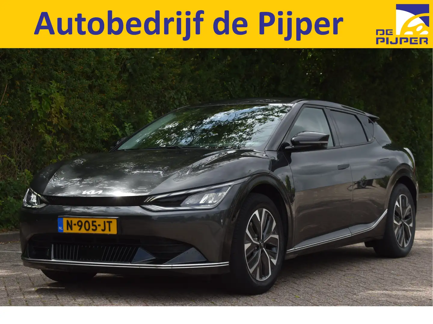 Kia EV6 Plus 77.4 kWh | 1ste eigenaar | Meridian | Stoelve Grijs - 1