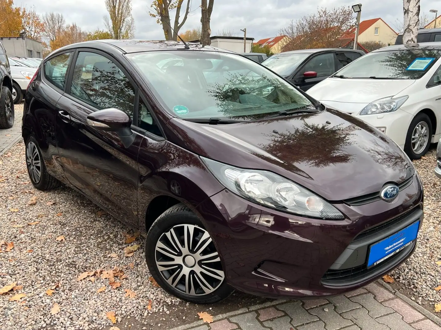 Ford Fiesta Trend*1.HD*Klima*FSHZ*E-Paket*TÜV NEU Rouge - 1