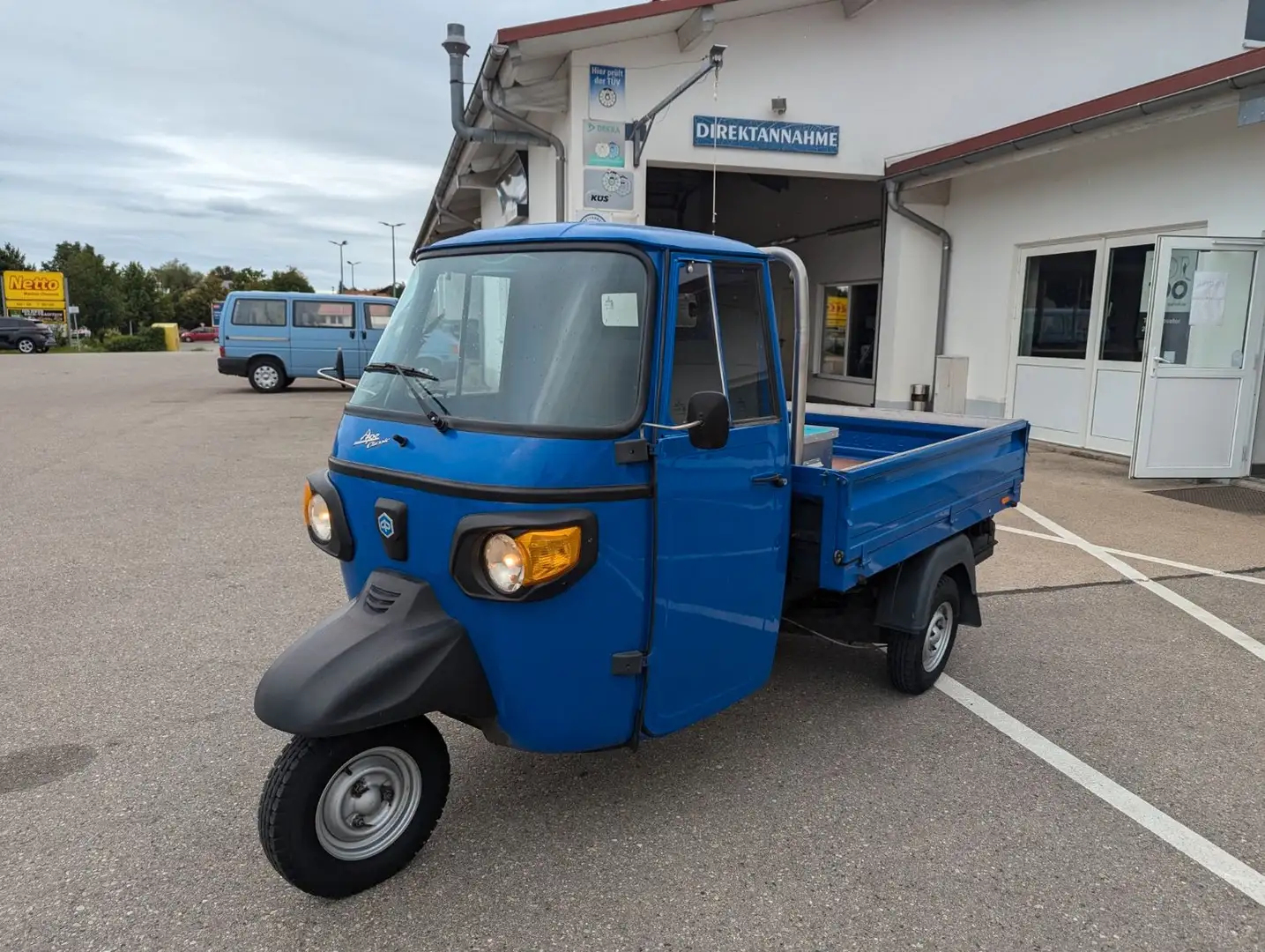 Piaggio Ape Classic Diesel aus 1. Hand in gutem Zustand Blau - 1