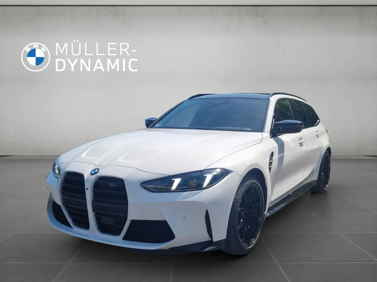 BMW M3 Competition TOURING M XDRIVE LED HUD 360° KAMERA H Weiß - 1