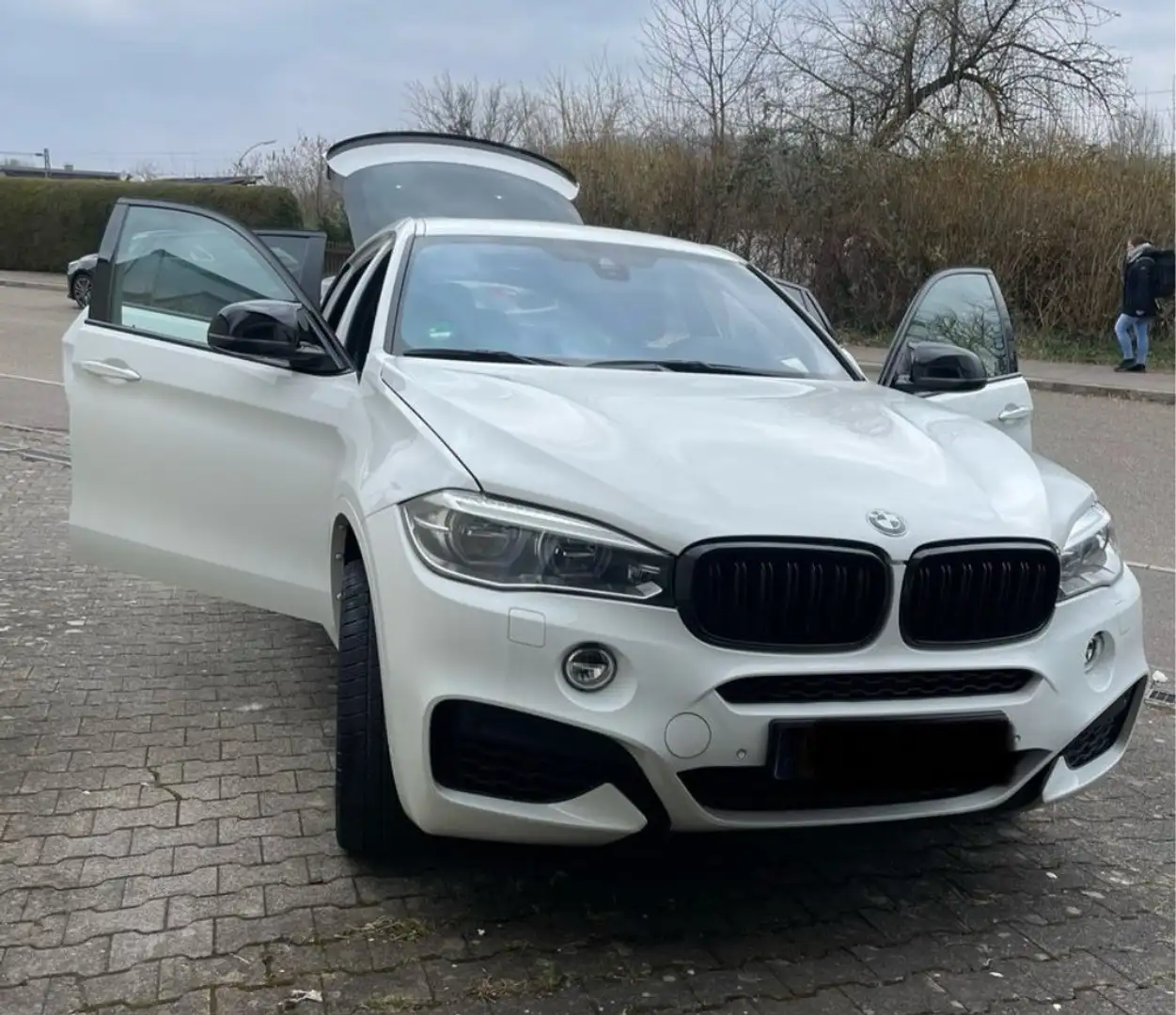 BMW X6 X6 xDrive50i Blanc - 1