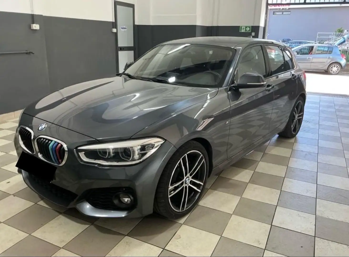 BMW 118 118d Msport Garanzia Service BMW Grigio - 1