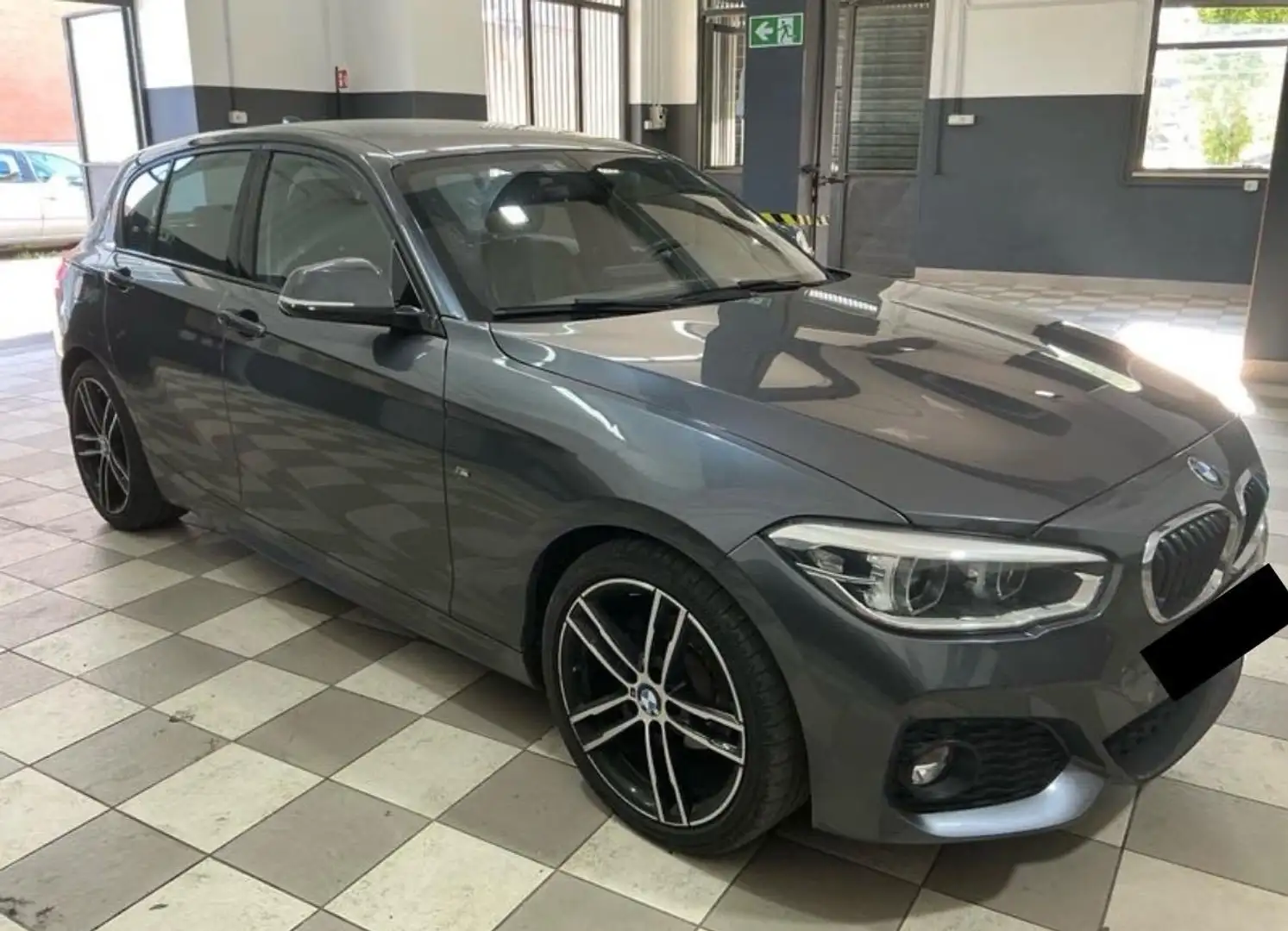 BMW 118 118d Msport Garanzia Service BMW Grigio - 2