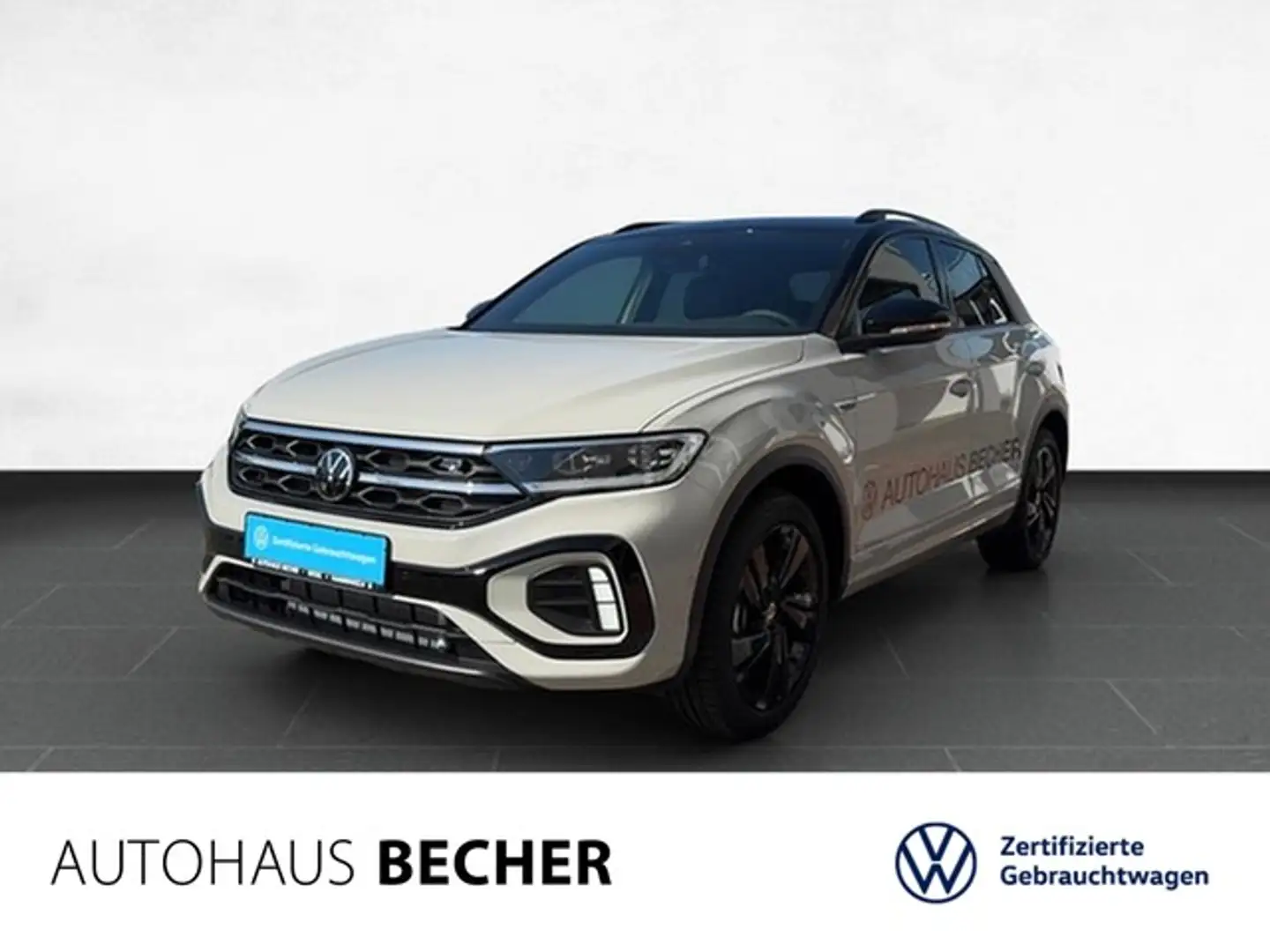 Volkswagen T-Roc R-Line 1.5 TSI DSG /AHK/Rückfahrkam/Sitzhz Grau - 1