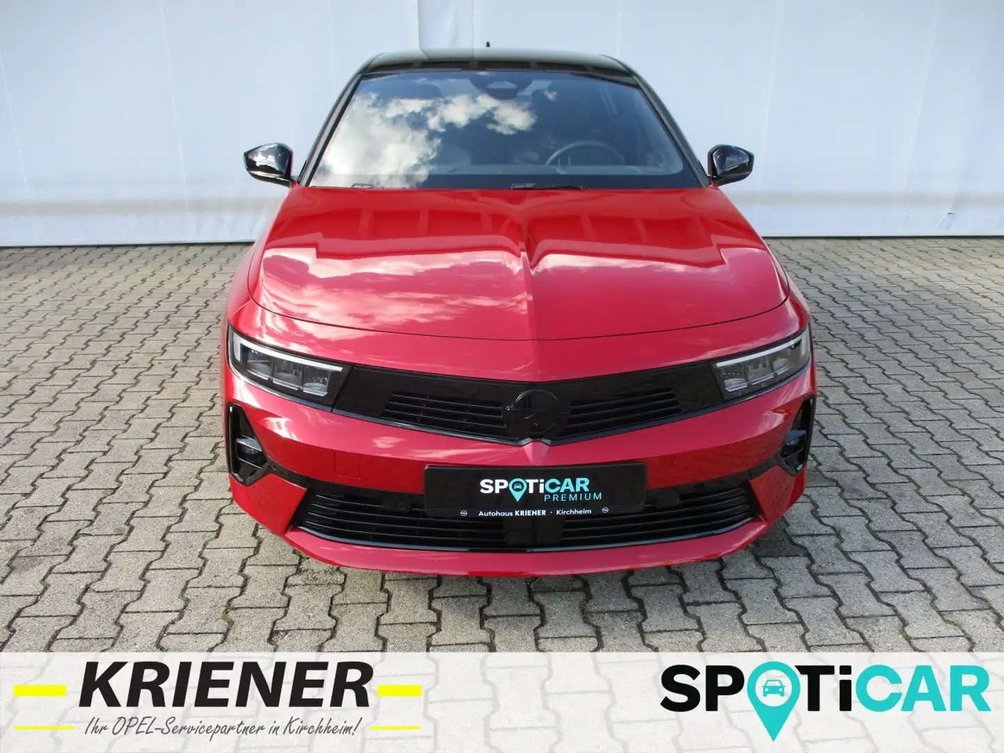 Opel Astra GS Line Rot - 1