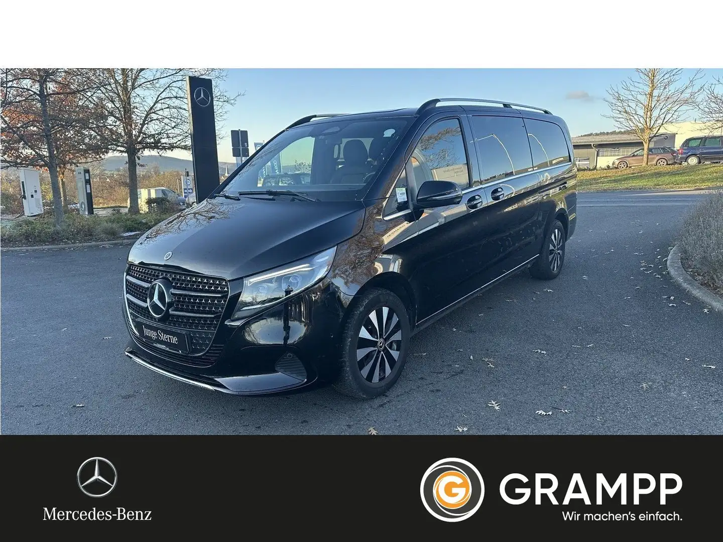 Mercedes-Benz V 300 4Matic AVA Extralang Standheiz.*Burmester* Schwarz - 1