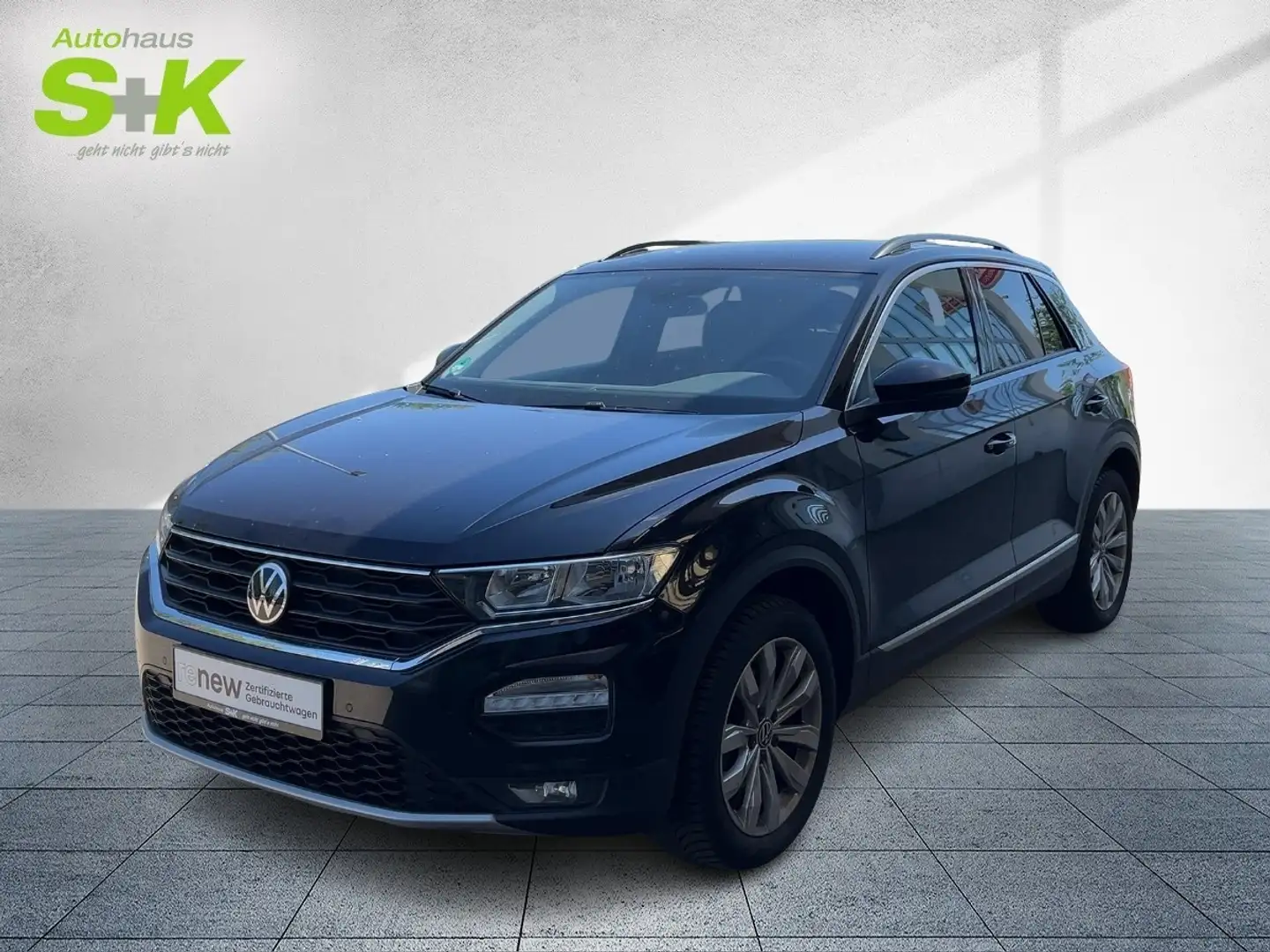 Volkswagen T-Roc 1.5 TSI OPF SPORT+NAVI+KAMERA+SHZG+PDC+ACC+ Zwart - 1