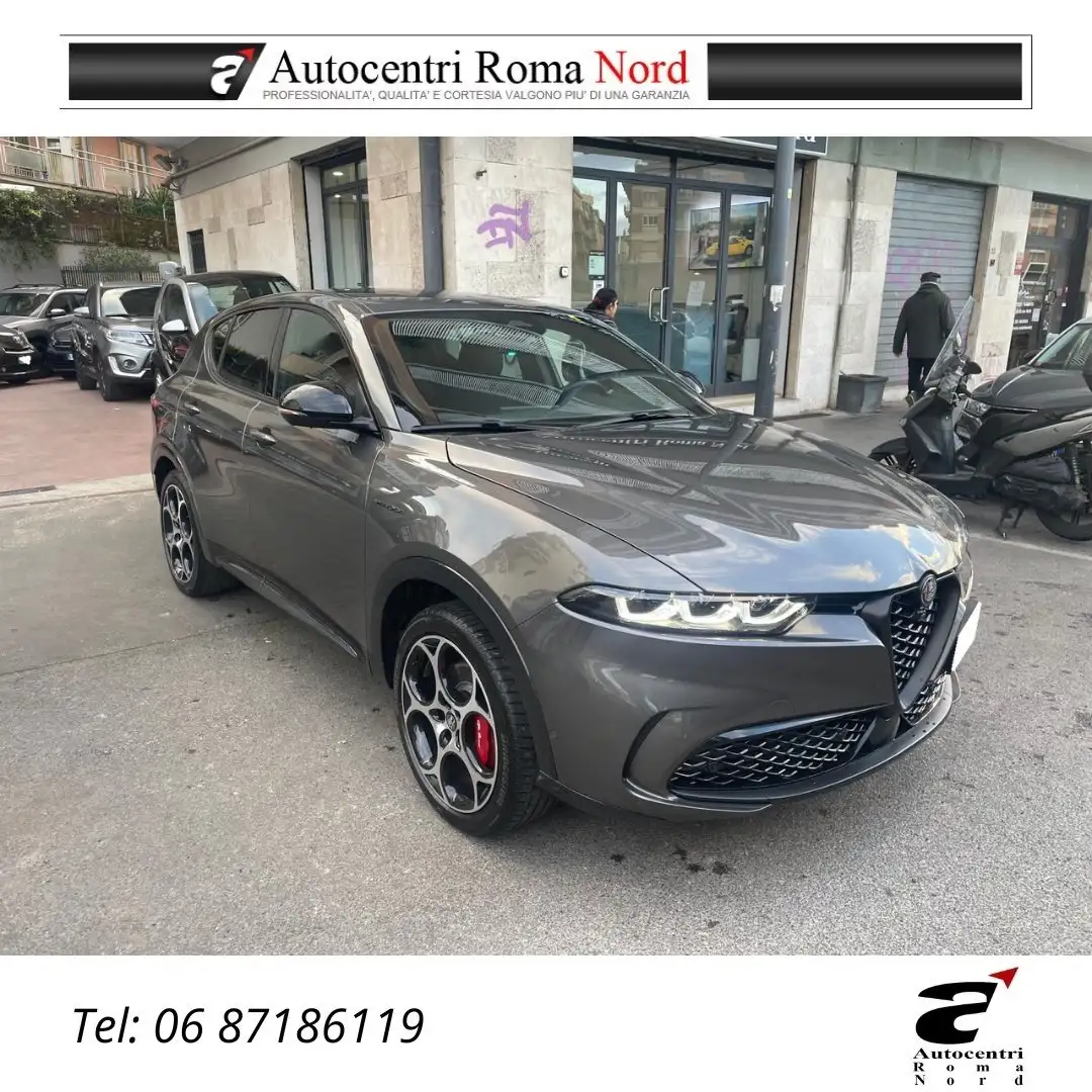Alfa Romeo Tonale Tonale 1.3 phev Veloce Q4 280cv at6 Gris - 1