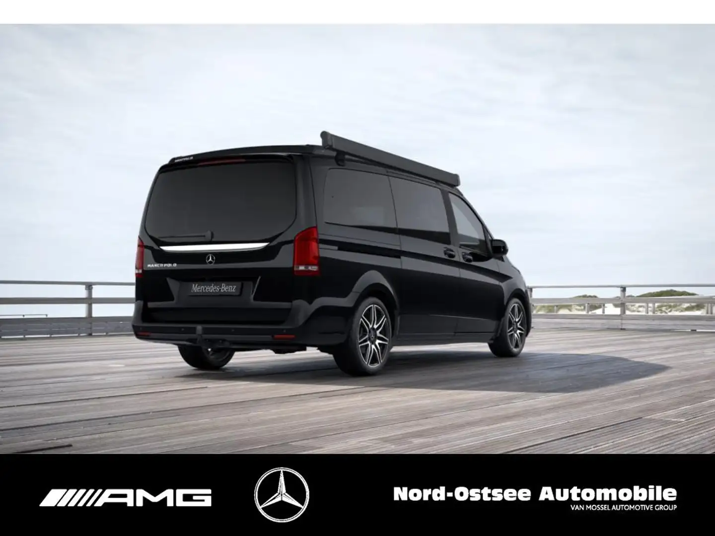 Mercedes-Benz Marco Polo 300 AMG 4M MBUX AHK LED MARKISE Schwarz - 2