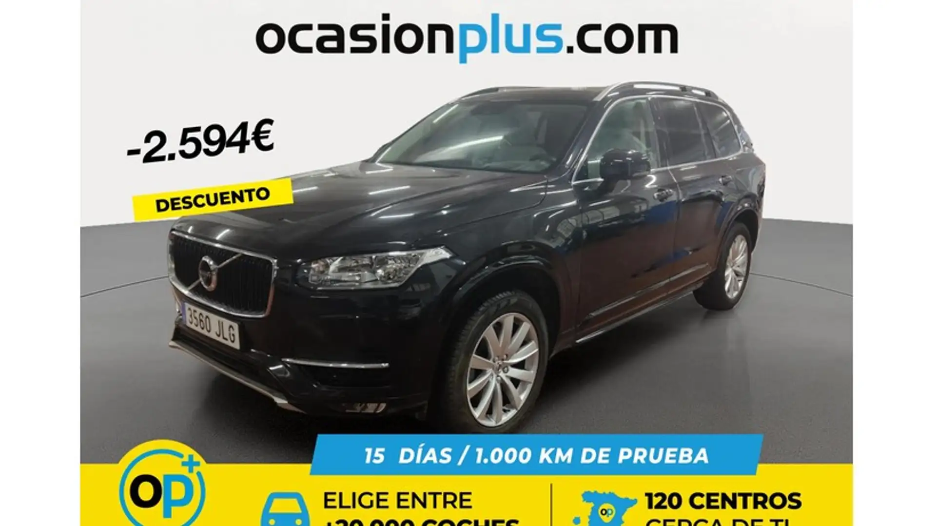 Volvo XC90 D5 Momentum AWD 225 Aut. Negro - 1