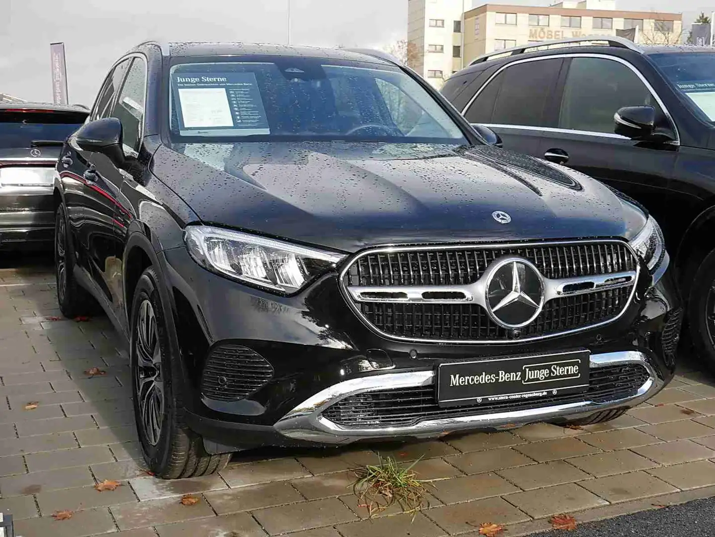 Mercedes-Benz GLC 200 4M AVANTGARDE+MEMORY+AHK+Winter-Paket+++ Negro - 2