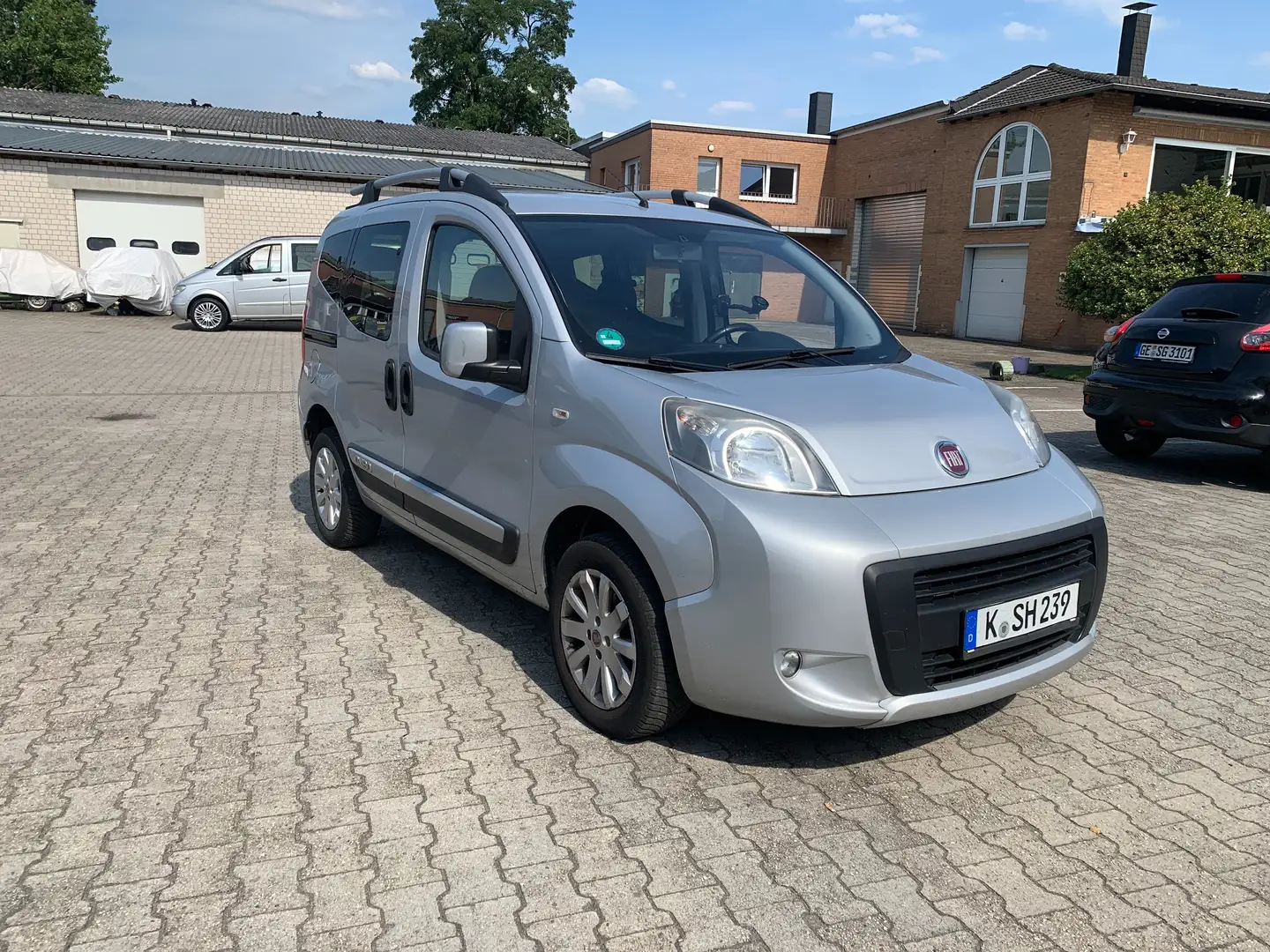 Fiat Qubo Trekking/Klima/pdc Argent - 1