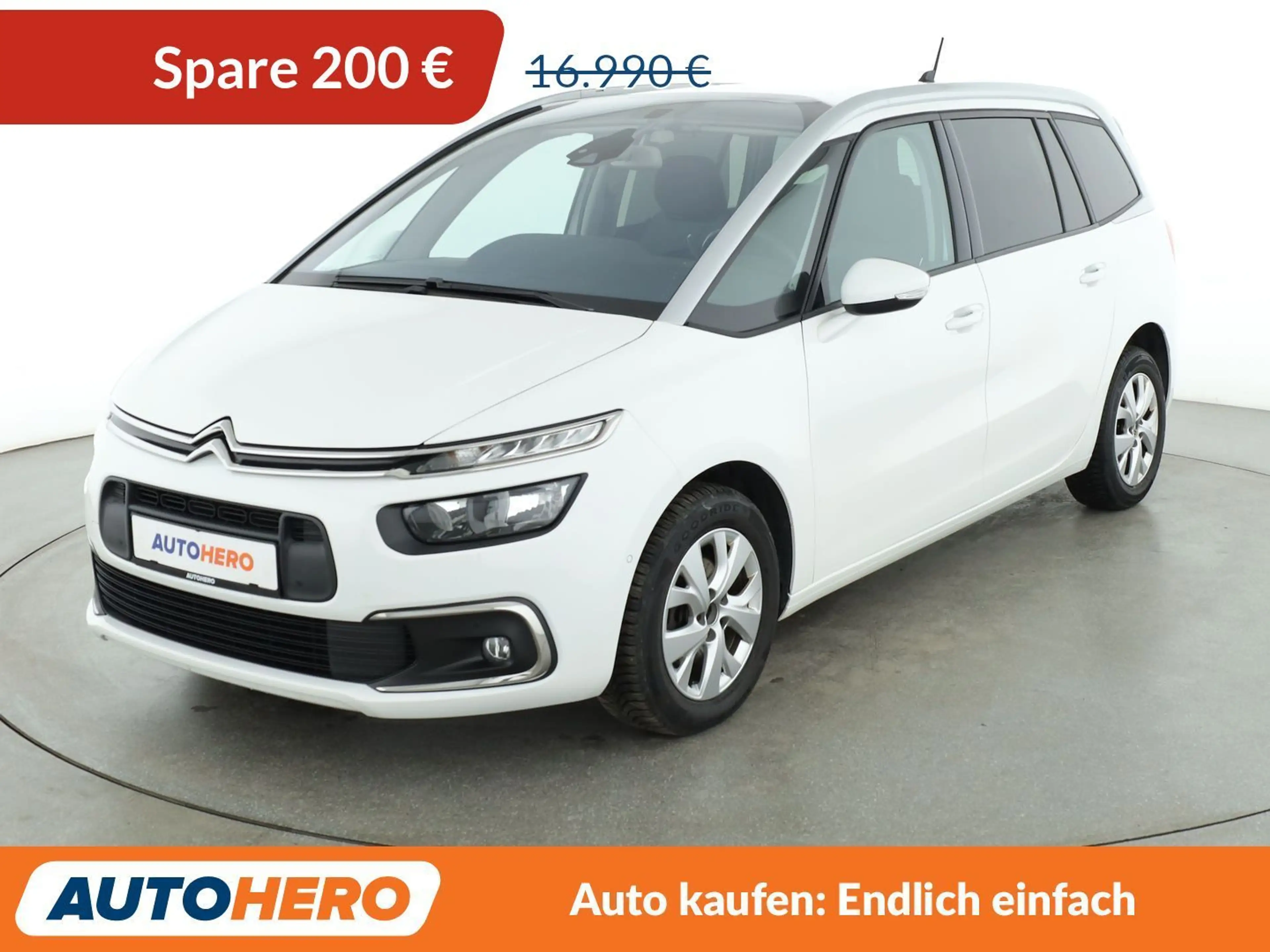 Citroen C4 Picasso 1.6 Blue-HDi Selection Aut.*NAVI*CAM*TEMPO*ALU*