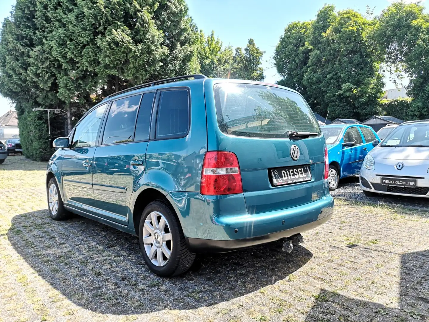 Volkswagen Touran 1.9 TDI * AHK * PDC * TÜV/AU 11-2027 * Blau - 2