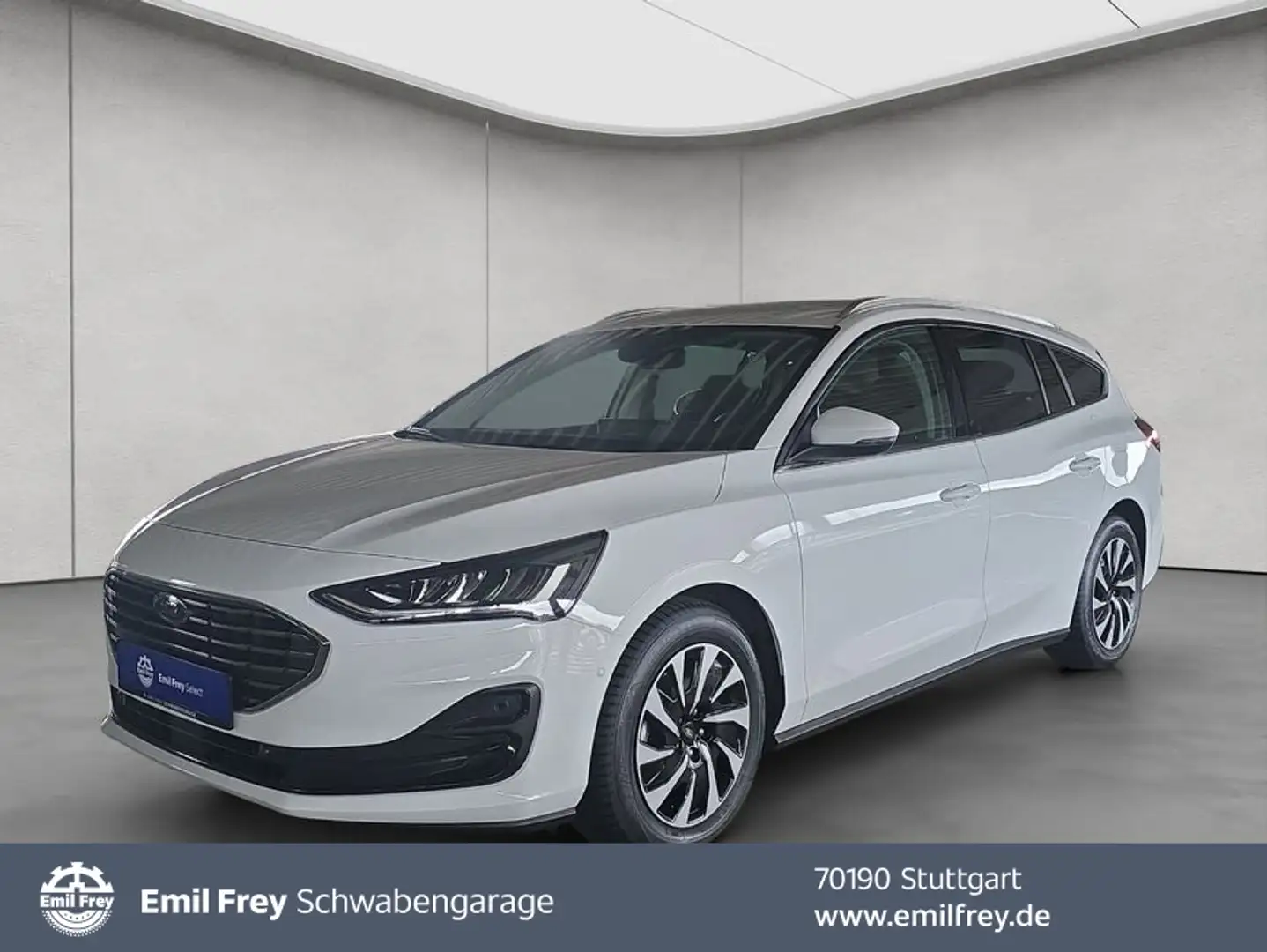 Ford Focus Turnier 1.5 EcoBlue Aut. TITANIUM EDITION Weiß - 1
